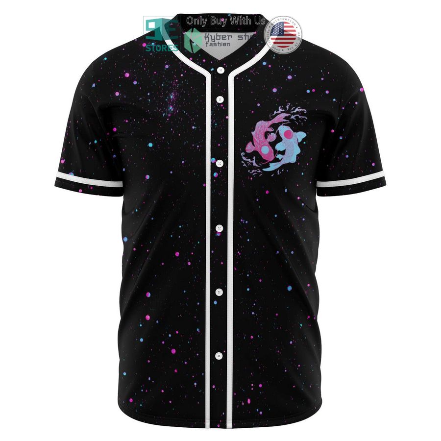 BEST Yin Yang Drio Squad black Baseball Jersey