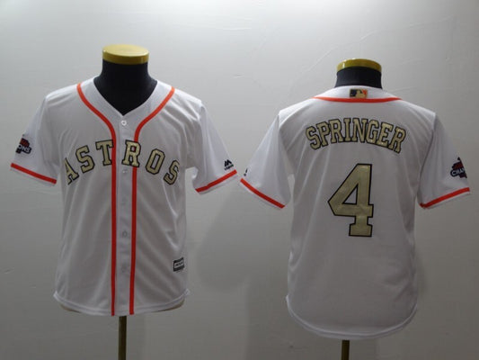 youth Houston Astros #4 George Springer